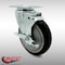 Service Caster Metro 461B5PBGSA B5PBGSA Replacement Caster with Brake MET-SCC-SS20S514-PPUB-BLK-TLB - alternate 5
